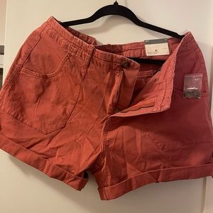 Deep Coral Shorts